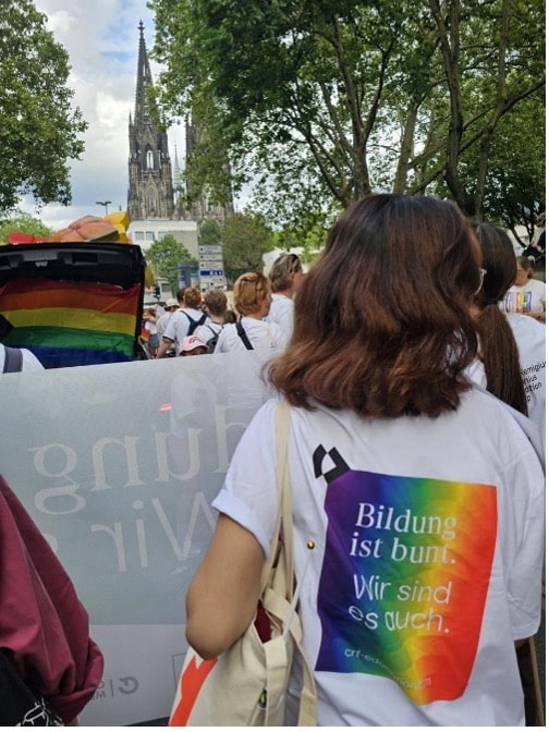 Teilnehmer beim CSD
