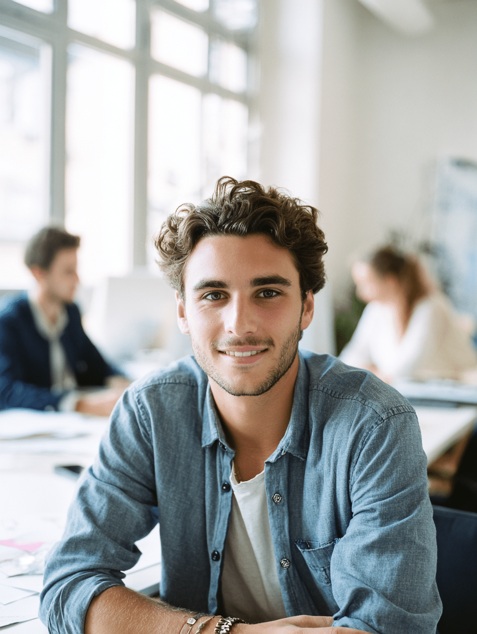 Mario studiert Mobilitätspsychologie