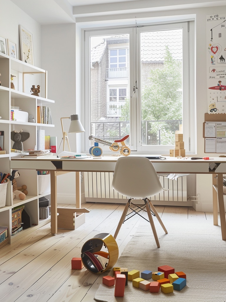 Eltern mit Kind im Studium