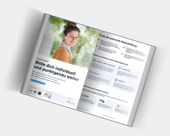 Produktkatalog: Neues Weiterbildungsangebot 2025 zum Download!