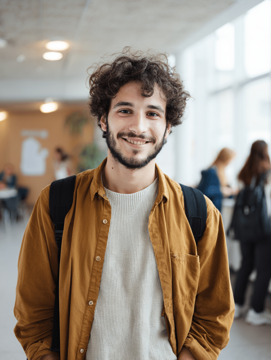 Psychologie studieren in Hamburg - Student Konstantin ist begeistert vom Campus